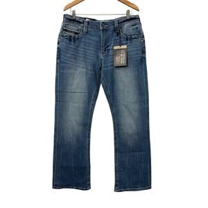 Howitzer Patriot Tactical Jeans Mens 33 x 30 Freedom Major Blue Boot Cut New